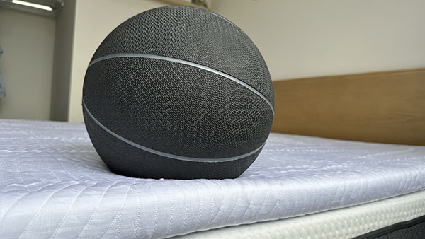 Sinkage of the Origin Contour Mattress Topper