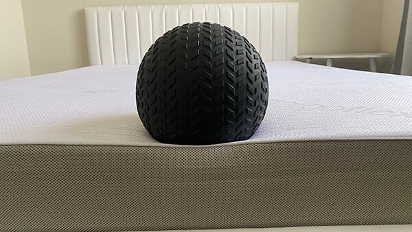 The Ergoflex 5G Mattress under the weight